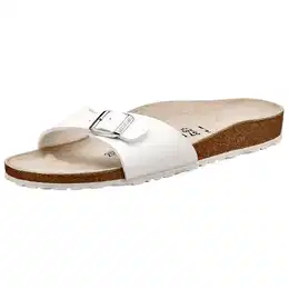 Pantolette 'Madrid' wei
