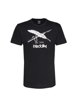 Iriedaily T-Shirt Harpoon Flag Tee schwarz/weiß