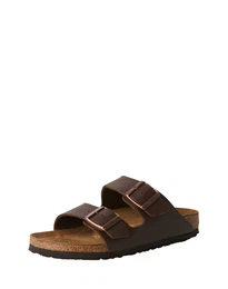 Pantolette 'Arizona' dunkelbraun