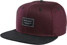 Iriedaily Cap Daily Club Snapback bordeaux / schwarz