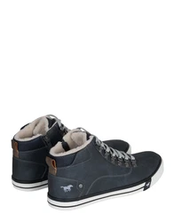 MUSTANG Sneaker Schnürboots anthrazit