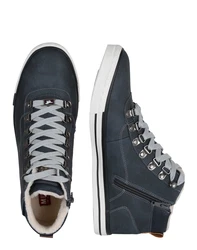 MUSTANG Sneaker Schnürboots anthrazit