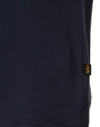 ALPHA INDUSTRIES T-Shirt navy/wei