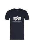 ALPHA INDUSTRIES T-Shirt navy/wei