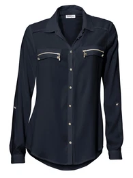 Bluza tamno plava