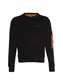 ALPHA INDUSTRIES Sweatshirt schwarz / rot / weiß