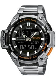 Uhr ''''Collection'''' orange / schwarz / silber