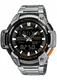 CASIO Uhr ''''Collection'''' orange / schwarz / silber