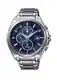 CITIZEN Chronograph ''''CA0350-51M'''' silber / dunkelblau