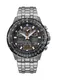 CITIZEN Funkchronograph ''''JY0020-64E'''' schwarz / silber