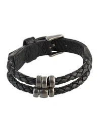 Armband schwarz / silber