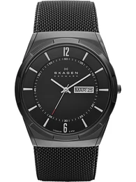 Armbanduhr, MELBYE grau / anthrazit / schwarz