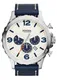 FOSSIL Chronograph NATE marine / silber
