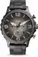 FOSSIL Armbanduhr ''''NATE'''' graphit / silber