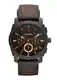 FOSSIL Chronograph »MACHINE, FS4656« dunkelbraun