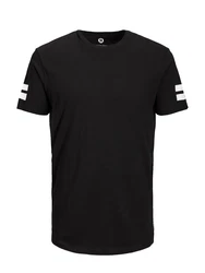 Jack & Jones T-Shirt Boro (12116021) schwarz / weiß