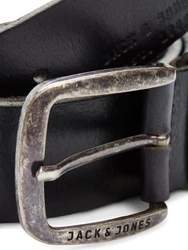 JACK & JONES Gürtel JJIPAUL JJLEATHER BELT NOOS schwarz