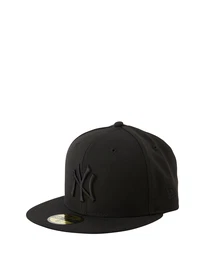Cap ''''59FIFTY Black on Black New York Yankees'''' schwarz