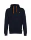 JACK & JONES Sweatshirt ''''Pinn'''' navy / orange