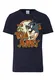 LOGOSHIRT T-Shirt  Tom und Jerry  marine / rostbraun / dunkelgrau