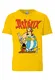 LOGOSHIRT T-Shirt ''''Asterix & Obelix'''' rot / hellblau / gelb
