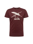 Iriedaily T-Shirt Harpoon Flag Tee bordeaux/weiß