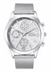 BUFFALO Multifunktionsuhr silber