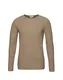 NOWADAYS Pullover ''''RH structur'''' hellbraun