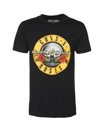 T-Shirt ''''Guns n‘ Roses'''' gelb / schwarz / rot