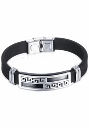 FIRETTI Armband schwarz / silber