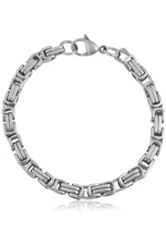 FIRETTI Edelstahlarmband silber