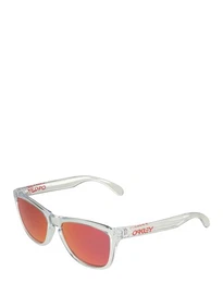 OAKLEY Sonnenbrille Frogskin orangerot / transparent