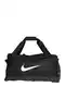 NIKE Sporttasche ''''Brasilia'''' schwarz / weiß