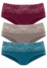 Kalhotky velbloudí / nebeská modř / merlot