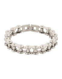 ROYAL-EGO Armband Fahrradkette silber