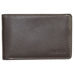 Diego Geldbrse Leder 10 cm braun