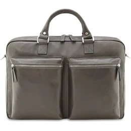 Picard Buddy Aktentasche Leder 41 cm grau