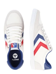 Hummel Sneaker Slimmer Stadil navy/silbergrau/hellgrau/feuerrot/weiß