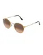 Ray-Ban Sonnenbrille Round metal bronze