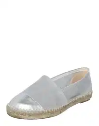 Espadrile 'Classic' siva / srebro