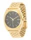 Nixon Armbanduhr ''''Time Teller'''' schwarz / gold