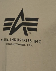 ALPHA INDUSTRIES T-Shirt oliv/schwarz