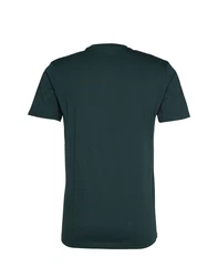 ALPHA INDUSTRIES T-Shirt dunkelgrn/orange