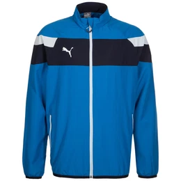Trainingsjacke ''''Spirit II Woven'''' weiß / himmelblau / dunkelblau