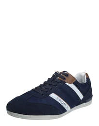 Bugatti Sneakers navy / braun / weiß