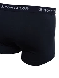 TOM TAILOR Unterhemd Hip Pants Retro Boxer dunkelblau/graumeliert/rot/wei