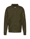 Urban Classics TB1258 Light Bomber Bomberjacke Dunkelgrün/Khaki