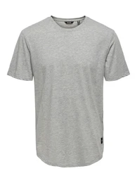 T-Shirt 'Matt' graumeliert