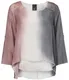 heine Batikbluse mit Pailletten  růžová / šedá