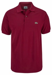 LACOSTE Poloshirt weinrot